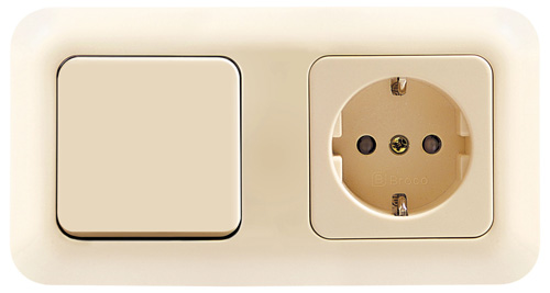 Broco Electrical - Single Switch and Socket Outlet