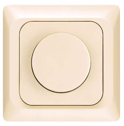 Broco Electrical - Dimmer for Incandescent Lamp with Push On Push Off Switch