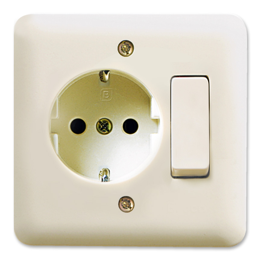 Broco Electrical - New Gee Socket Outlet & Single Switch