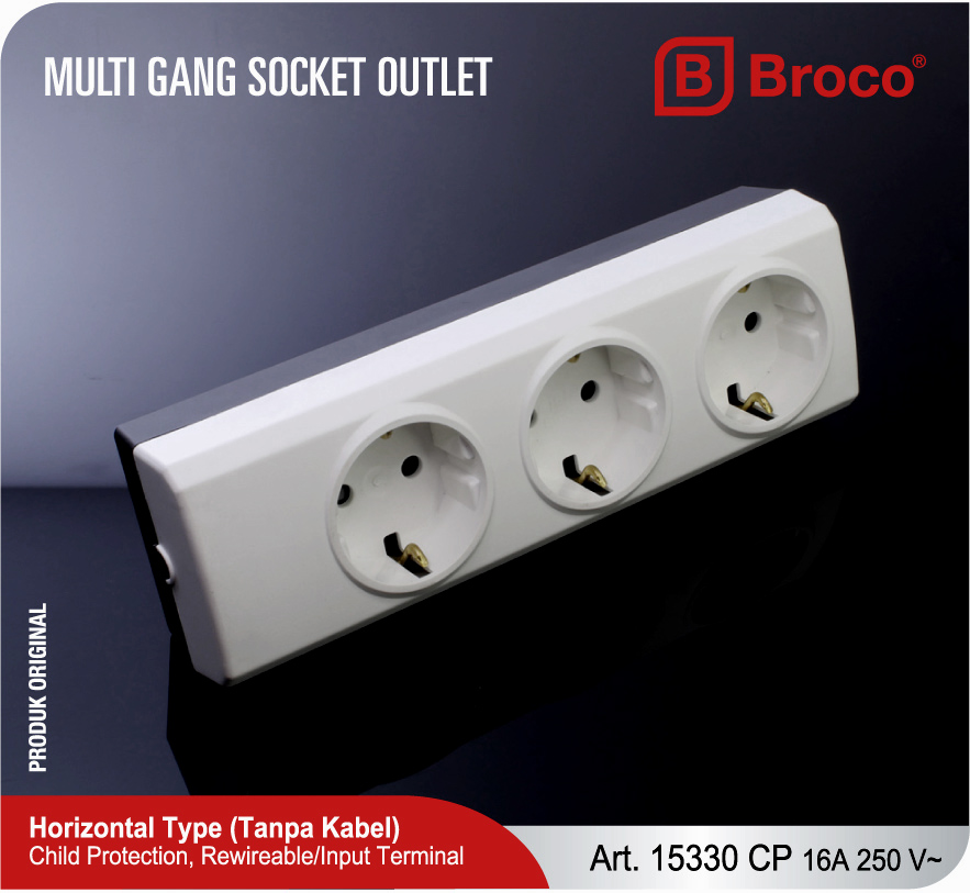 Broco Electrical - Horizontal Type Art 15330 CP