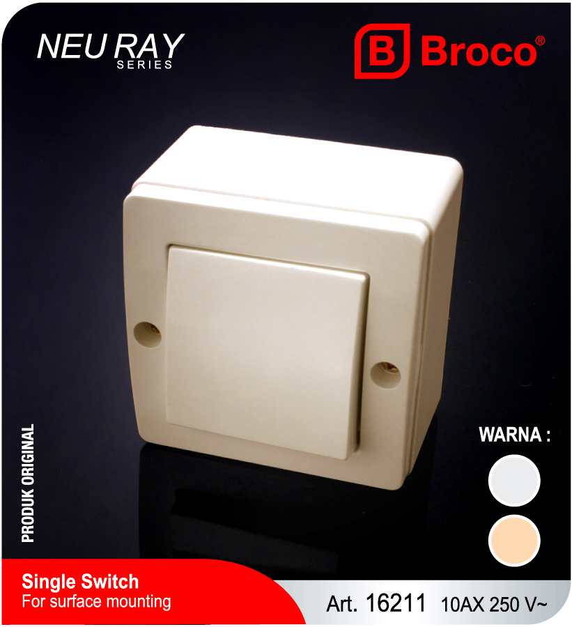 Broco Electrical - Neu-Ray-Art16221-Cream