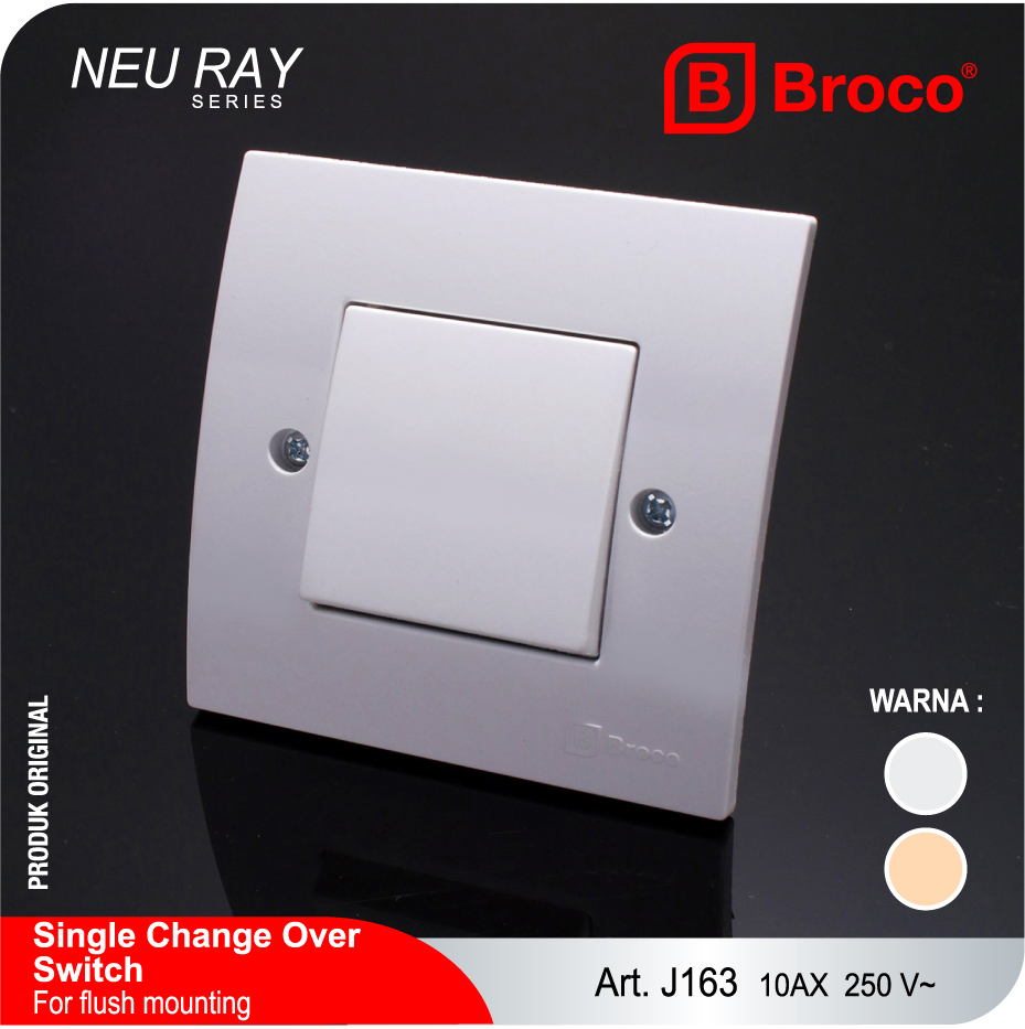 Broco Electrical - Neu-Ray-ArtJ163-White