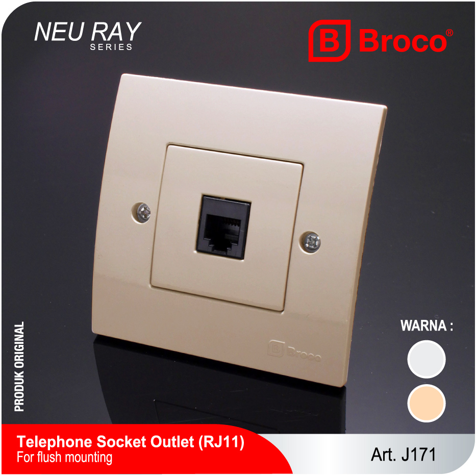 Broco Electrical - Neu-Ray-ArtJ171-Cream
