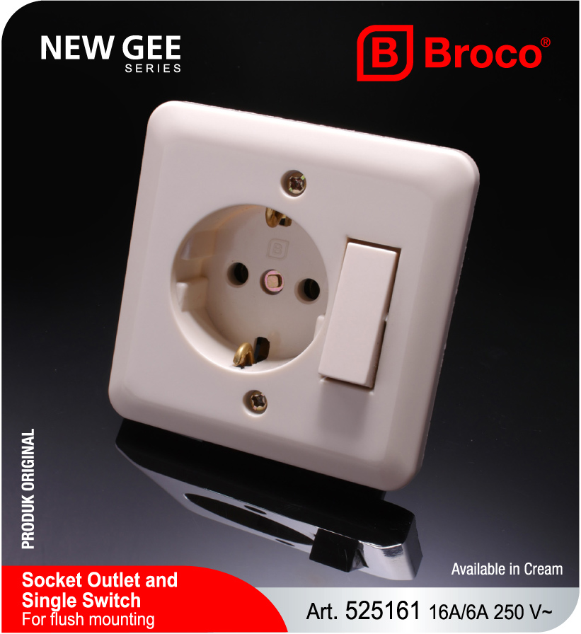 Broco Electrical - Socket Outlet and Single Switch
