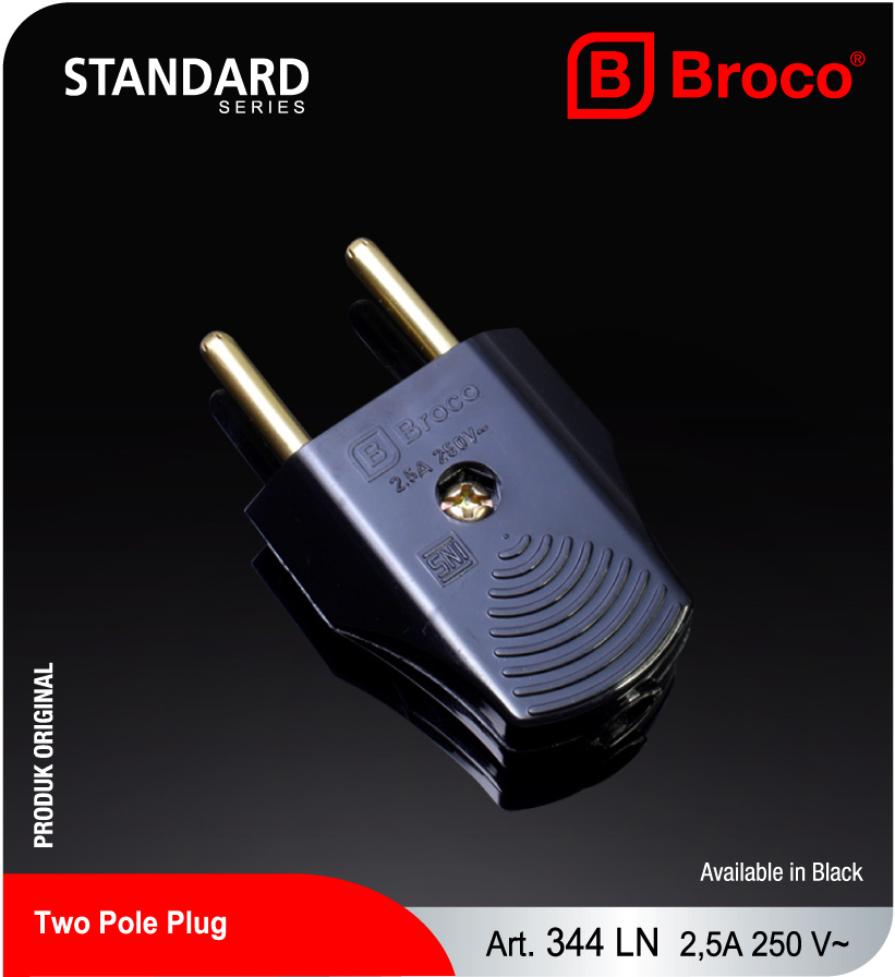 Broco Electrical - Two Pole Plug